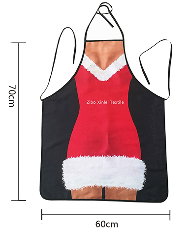 digital printing sexy Christmas woman apron size.jpg