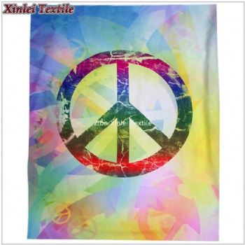 peace Wall silk cloth fabric poster