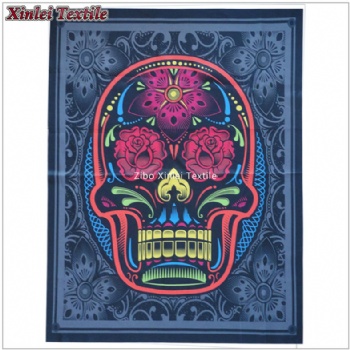 sugar skull Wall silk cloth fabric poster