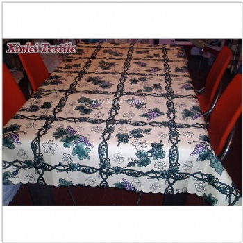 polyester heat transfer printing Christmas tablecloth