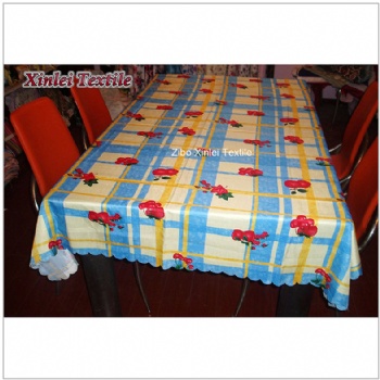 polyester heat transfer printing Christmas tablecloth