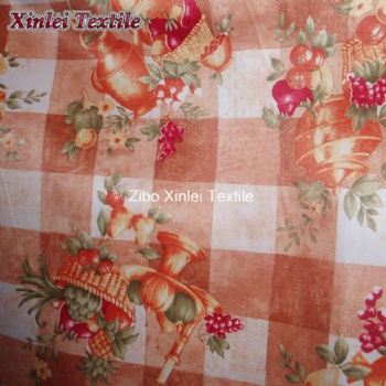 polyester heat transfer printing Christmas tablecloth