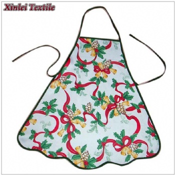 polyester christmas digital printing apron