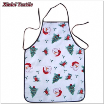 polyester Christmas digital printing apron