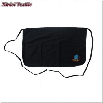 100% cotton embroidered logo waist apron