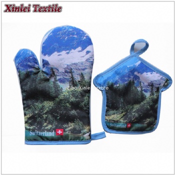 Polyester Oven Mitts & Potholder