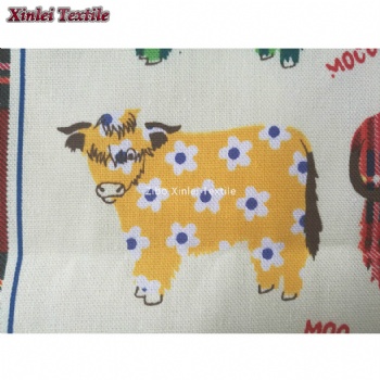 100% cotton printing tea towel