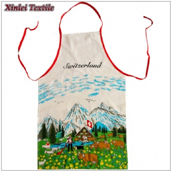 100% cotton screen print apron