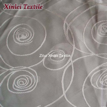 100% polyester jacquard tablecloth