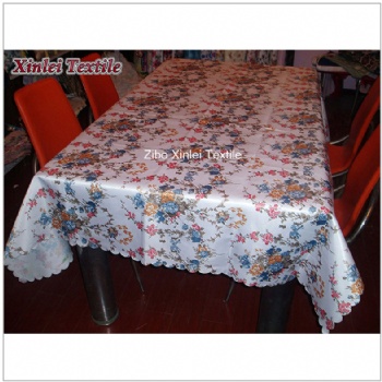 polyester heat transfer printing Christmas tablecloth